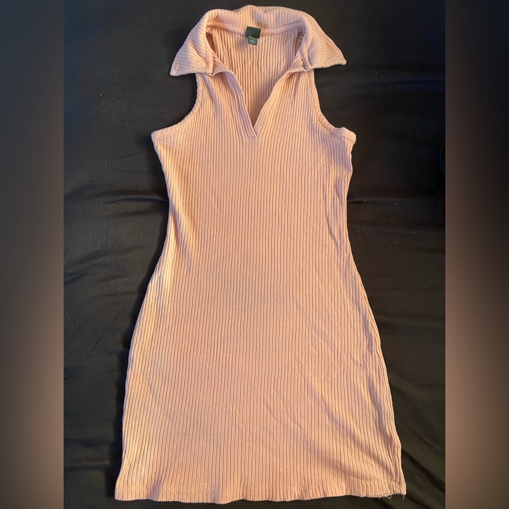pink tennis dress
